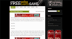 Desktop Screenshot of freeonlinedartsgame.info